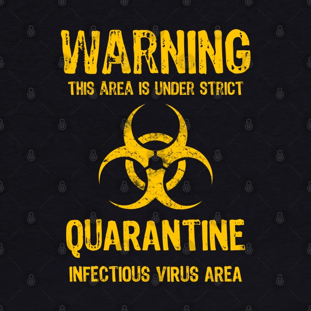 Warning Virus Quarantine by Scar